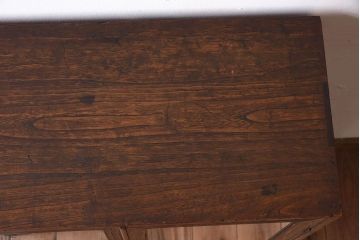 アンティーク家具　古民具・骨董　古い桐材のアンティーク本箱(ブックケース)