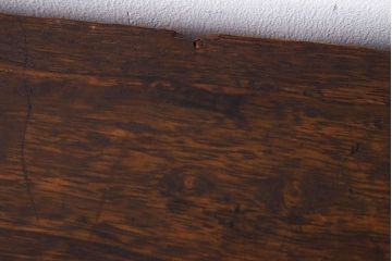 アンティーク家具　古民具・骨董　古い桐材のアンティーク本箱(ブックケース)