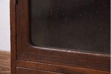 アンティーク家具　古民具・骨董　古い桐材のアンティーク本箱(ブックケース)