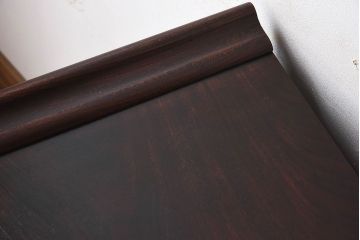 アンティーク家具　明治大正期　アンティーク　総欅材製の茶棚