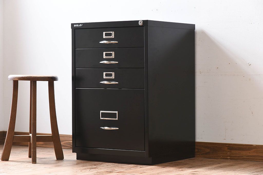 中古　イギリス　BISLEY(ビスレー)　ベーシックキャビネット　1F3