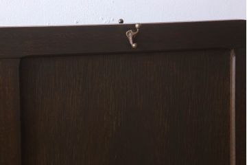 昭和レトロ　透かし彫り　フック付き!アンティークパーテーション(衝立て)