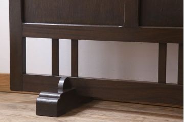 昭和レトロ　透かし彫り　フック付き!アンティークパーテーション(衝立て)