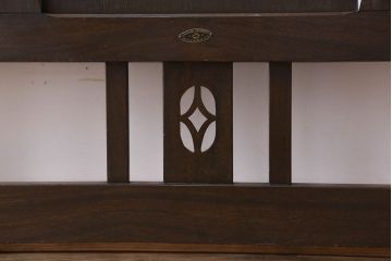 昭和レトロ　透かし彫り　フック付き!アンティークパーテーション(衝立て)