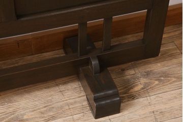 昭和レトロ　透かし彫り　フック付き!アンティークパーテーション(衝立て)