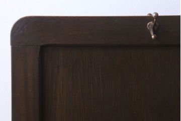 昭和レトロ　透かし彫り　フック付き!アンティークパーテーション(衝立て)