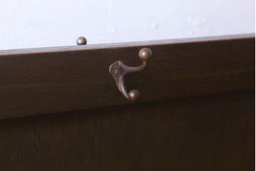 昭和レトロ　透かし彫り　フック付き!アンティークパーテーション(衝立て)