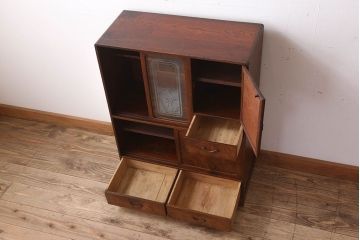 レトロ家具　レトロなアンティーク茶箪笥