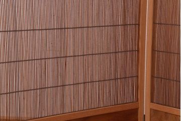 中古　杉材製の上品な衝立(パーテーション)