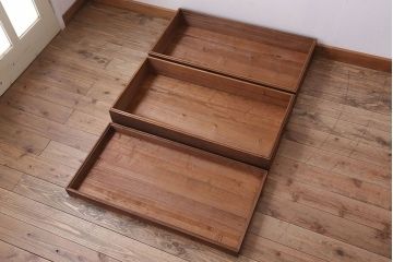 アンティーク雑貨　総桐材　古いアンティーク木箱