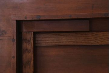 レトロ家具　レトロなアンティークちゃぶ台(飾り台)(2)
