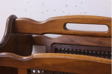アンティーク雑貨　中古　カリモク家具　マガジンラック(2)