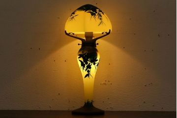 中古　ガレ風　スタンドライト