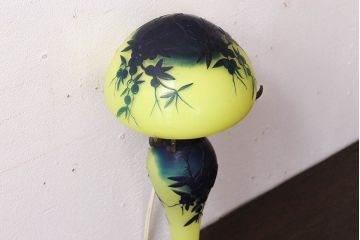 中古　ガレ風　スタンドライト