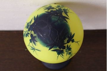 中古　ガレ風　スタンドライト