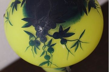 中古　ガレ風　スタンドライト