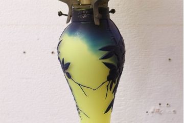 中古　ガレ風　スタンドライト