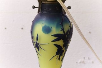 中古　ガレ風　スタンドライト