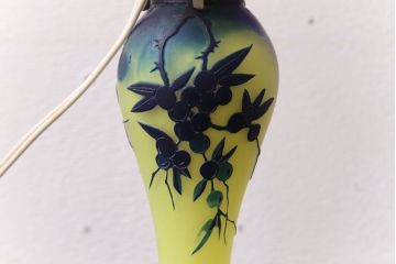 中古　ガレ風　スタンドライト