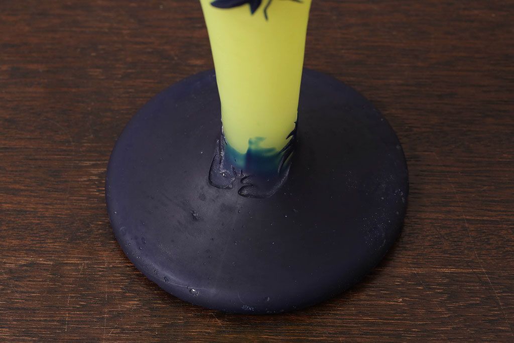 中古　ガレ風　スタンドライト