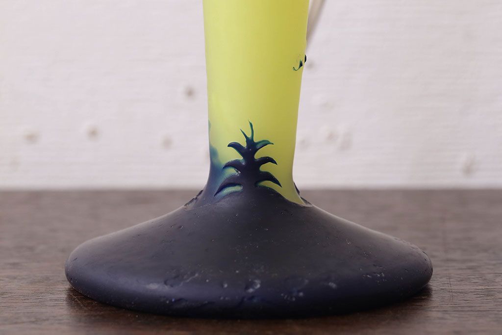 中古　ガレ風　スタンドライト