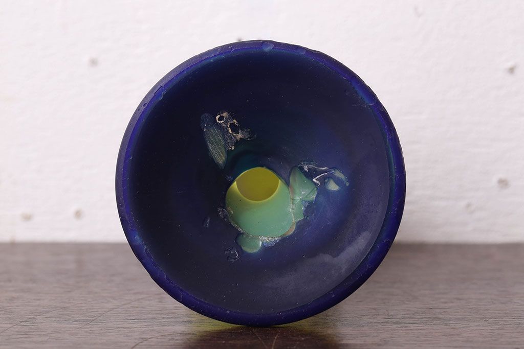 中古　ガレ風　スタンドライト