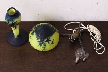 中古　ガレ風　スタンドライト