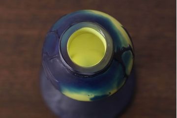 中古　ガレ風　スタンドライト