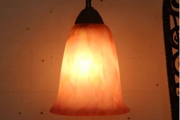 中古　高級品　アイアン製　スタンドランプ