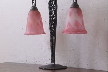 中古　高級品　アイアン製　スタンドランプ