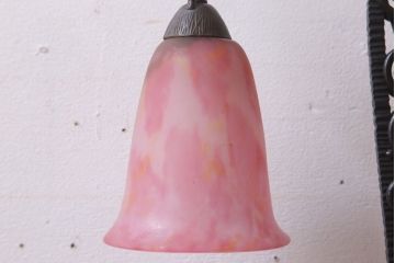 中古　高級品　アイアン製　スタンドランプ