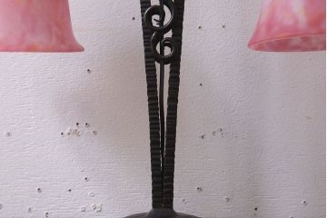 中古　高級品　アイアン製　スタンドランプ