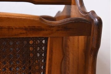 アンティーク雑貨　中古　カリモク家具　マガジンラック