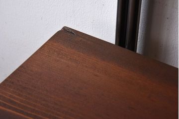 ラフジュオリジナル アイアンの薄型飾り棚【小】(陳列棚・アイアンラック)(1)