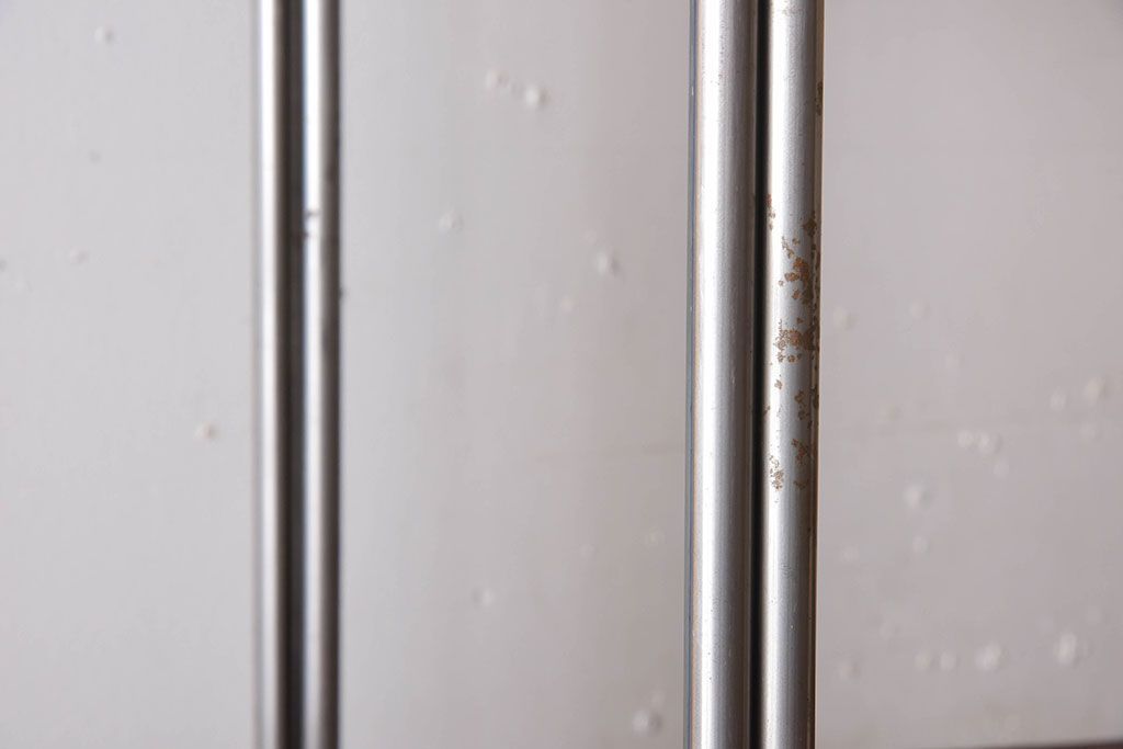 ラフジュオリジナル アイアンの薄型飾り棚【小】(陳列棚・アイアンラック)(1)