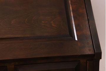 中古　北海道民芸家具　ライティングビューロー(3)