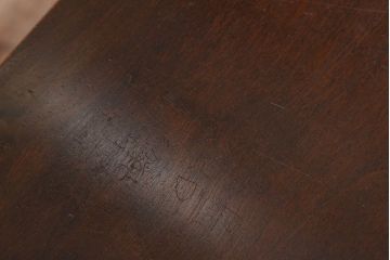 中古　北海道民芸家具　ライティングビューロー(3)