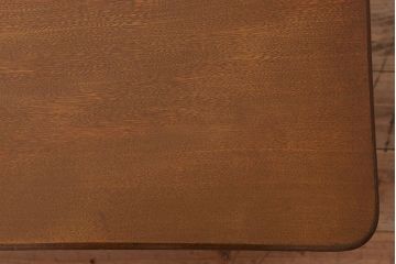 アンティーク家具　アンティーク　天板栓材一枚板　大振りなちゃぶ台(2)
