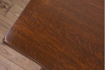 中古　オーク　無垢材　ダイニングテーブル