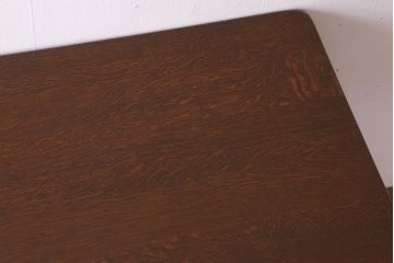 中古　オーク　無垢材　ダイニングテーブル