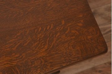 中古　オーク　無垢材　ダイニングテーブル