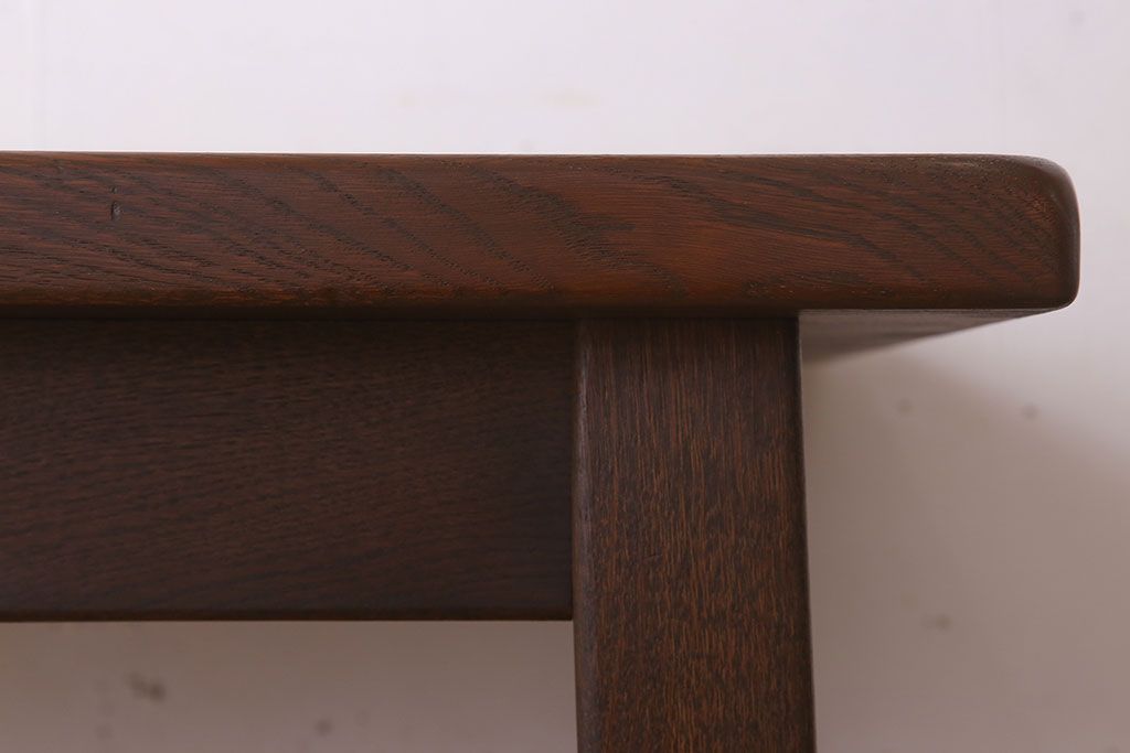 中古　オーク　無垢材　ダイニングテーブル