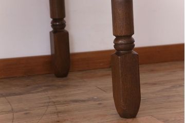 中古　オーク　無垢材　ダイニングテーブル