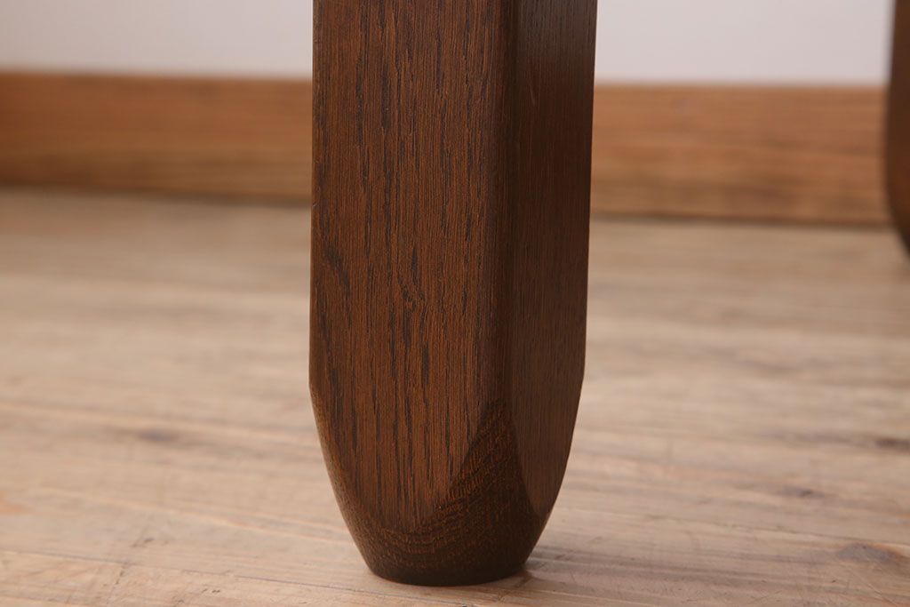 中古　オーク　無垢材　ダイニングテーブル