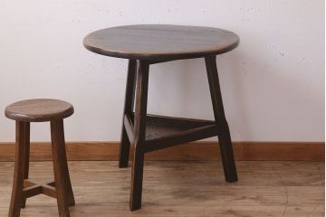 中古　飛騨産業　PROVINCIAL(プロヴィンシャル・プロビンシャル)　キツツキ　クリケットテーブル(定価約17万円)