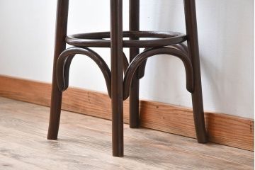 ヴィンテージ家具　イギリスビンテージ　ベントウッドハイスツール(1)