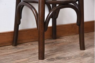 ヴィンテージ家具　イギリスビンテージ　ベントウッドハイスツール(1)