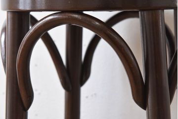ヴィンテージ家具　イギリスビンテージ　ベントウッドハイスツール(2)