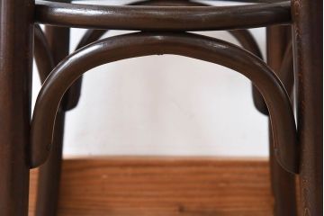 ヴィンテージ家具　イギリスビンテージ　ベントウッドハイスツール(2)