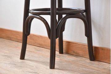 ヴィンテージ家具　イギリスビンテージ　ベントウッドハイスツール(3)